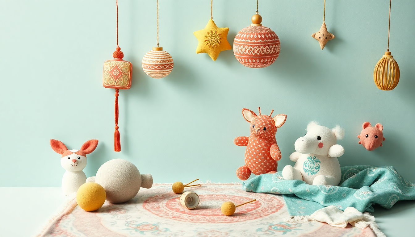 Ateliers sensoriels islamiques pour bébés : activités et rituels doux pour éveiller la foi et l'attachement