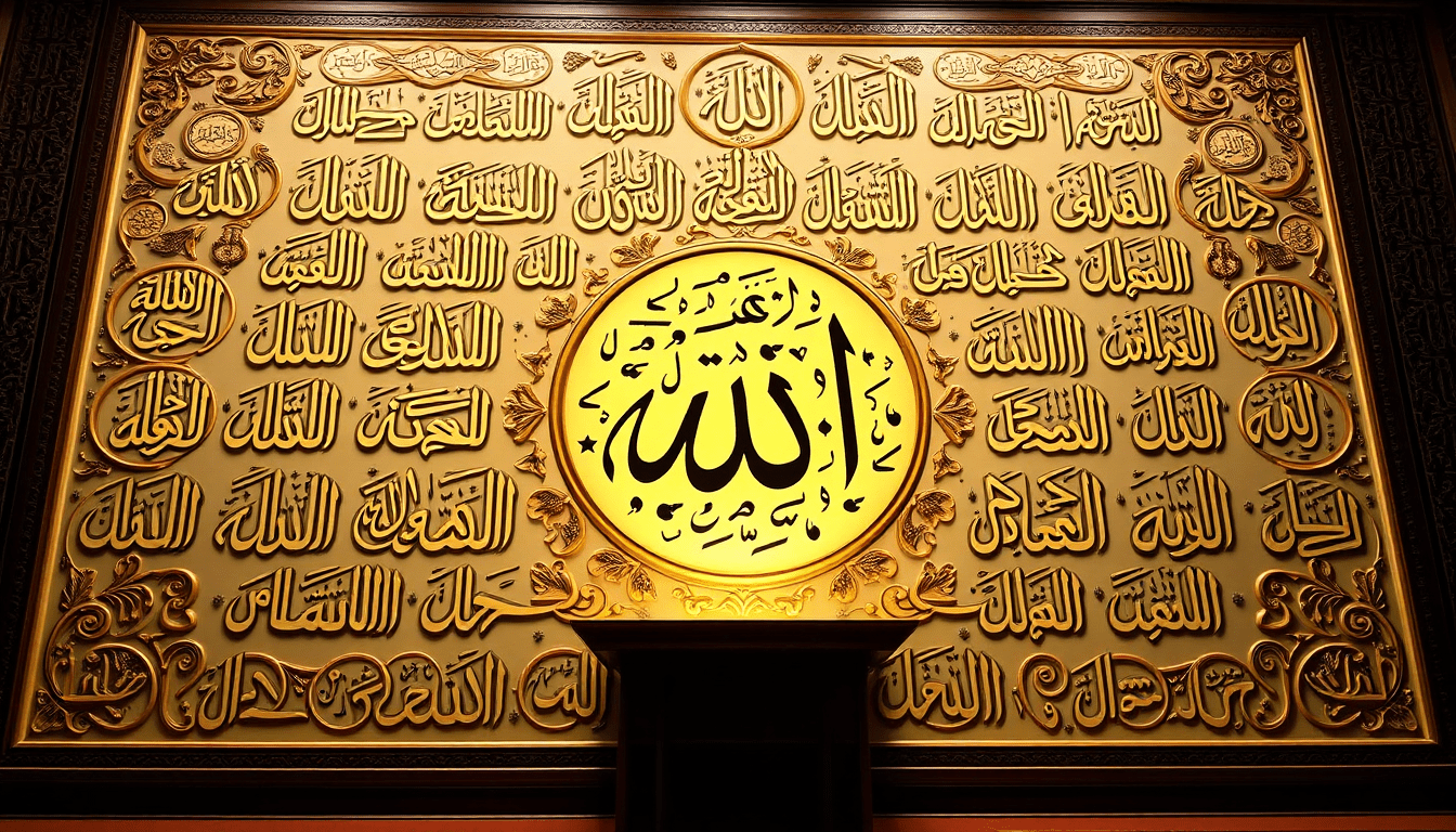 Les 99 Noms d'Allah : Comment les Enseigner à Vos Enfants pour Un Sommeil Apaisé et Spirituel - My Little Deen