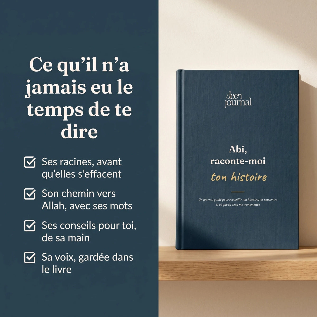 Ce qu'il n'a jamais eu le temps de te dire, les bénéfices du journal Abi