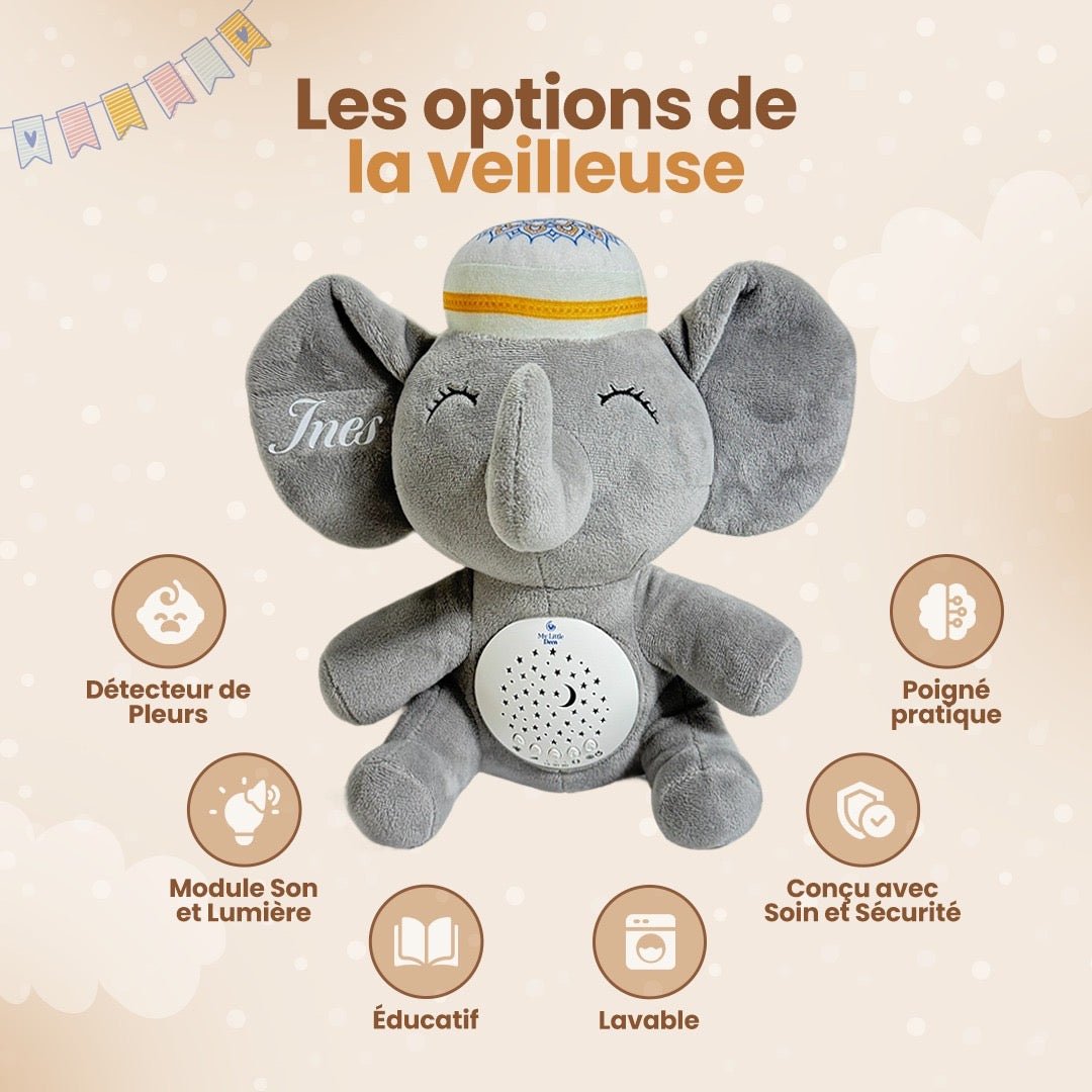 Little Mahmud - Peluche veilleuse coranique - MyLittle Deen