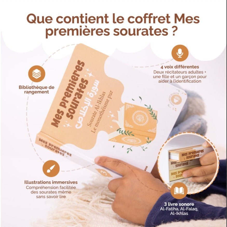Livre sonore - Mes premières sourates - My Little Deen