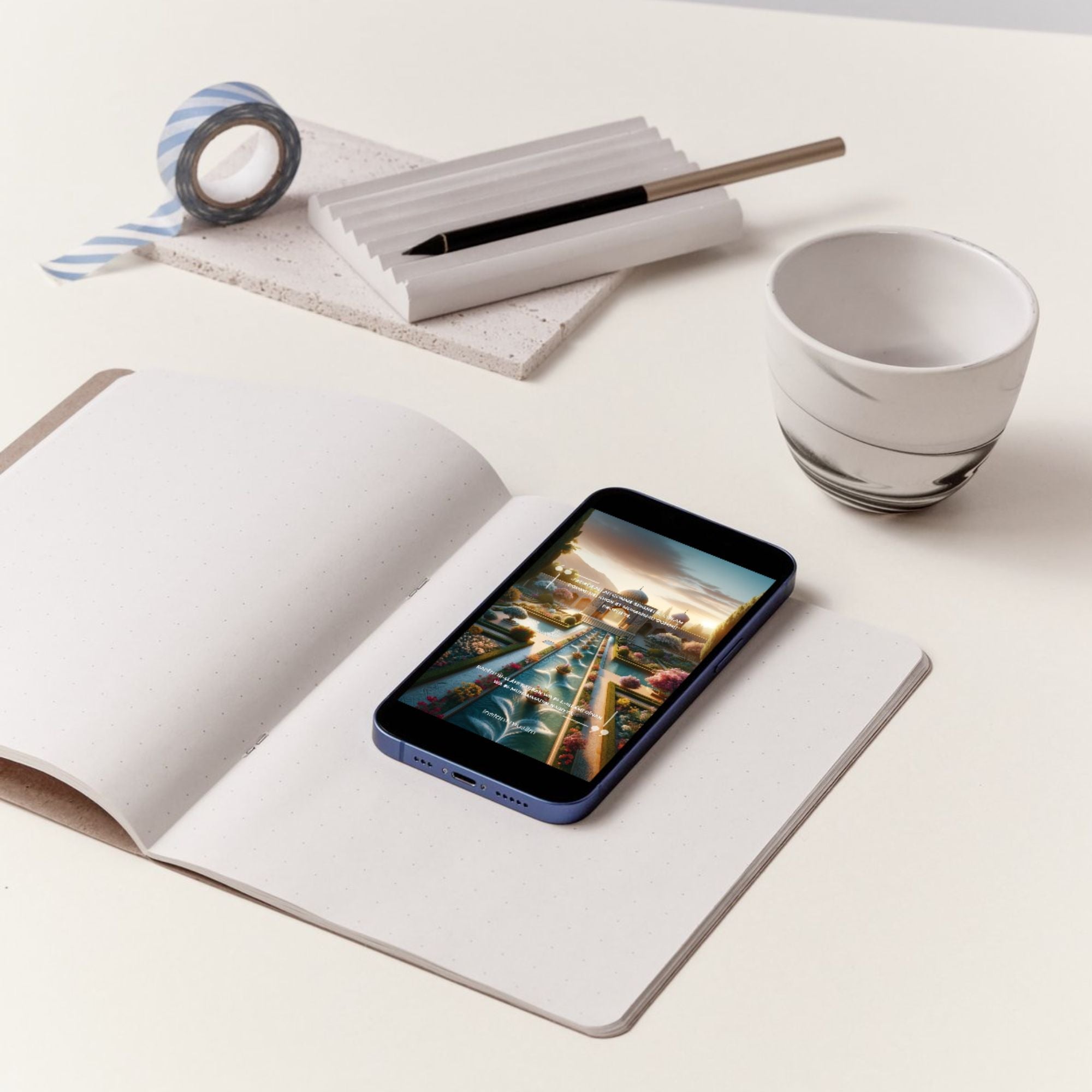 Pack de 31 Fonds d'écran apaisants avec Duas pour téléphone - MyLittle Deen