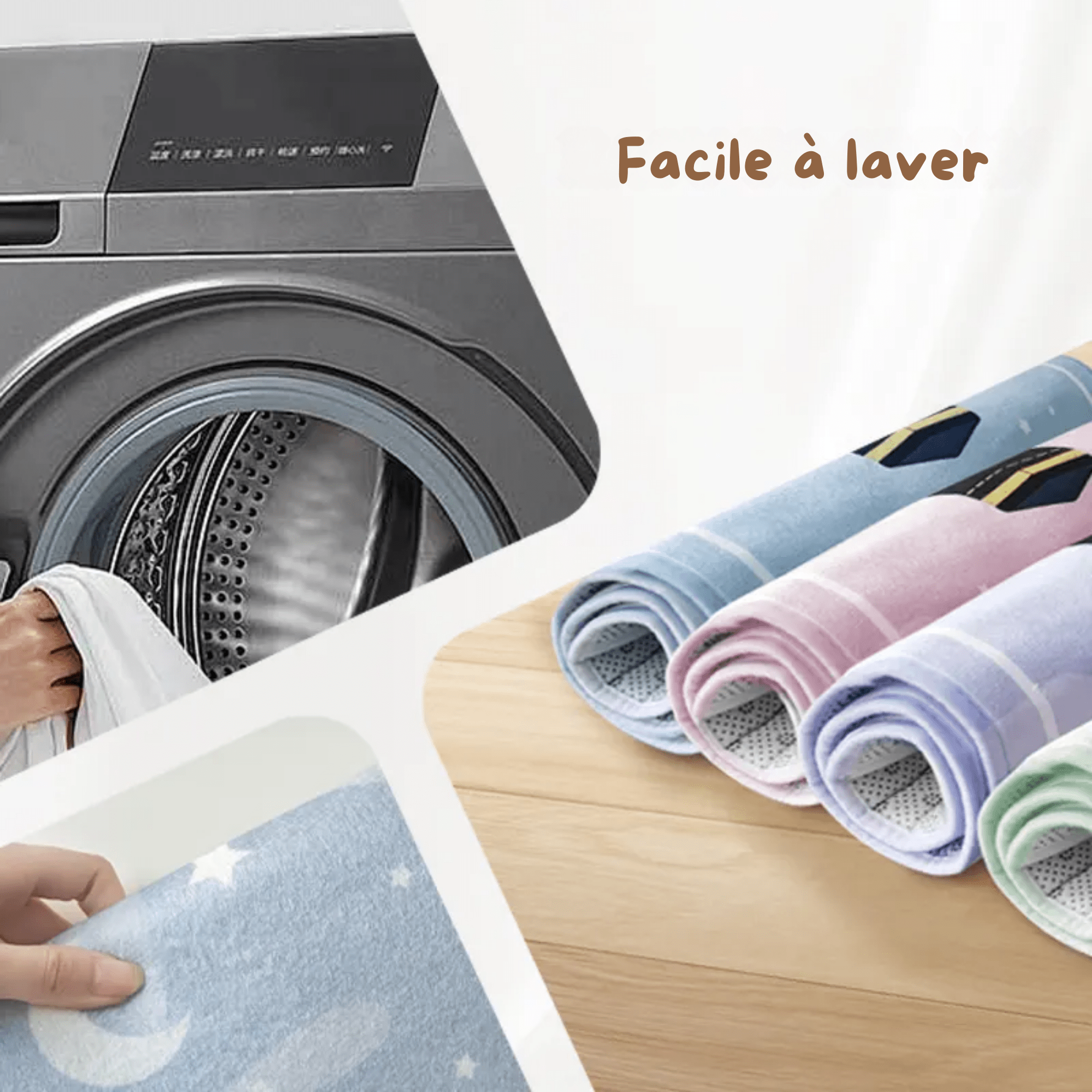 Tapis de prière pour enfant confortable disponible en deux couleurs, cadeau parfait