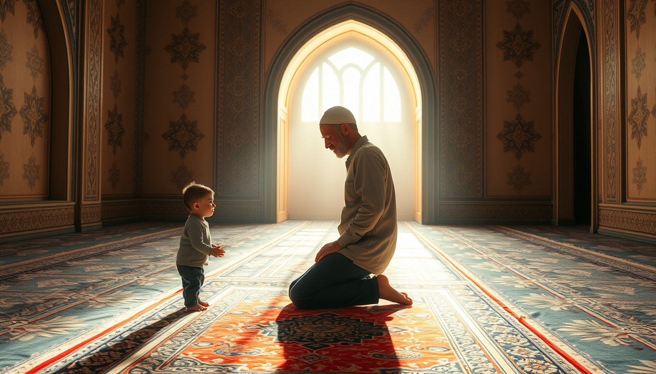 Apprendre le salat à vos enfants : un cadeau qui dure toute une vie