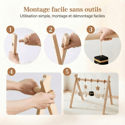 Arche d’éveil en bois – Édition Kaaba - My Little Deen