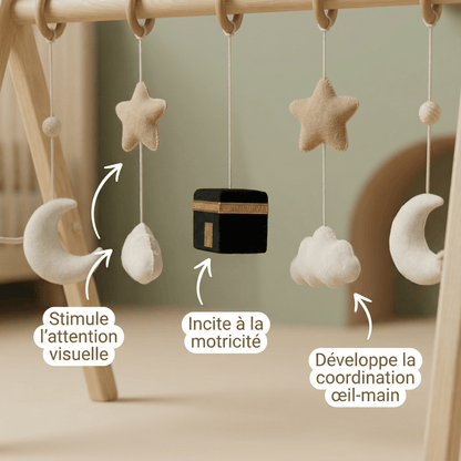 Arche d’éveil en bois – Édition Kaaba - My Little Deen