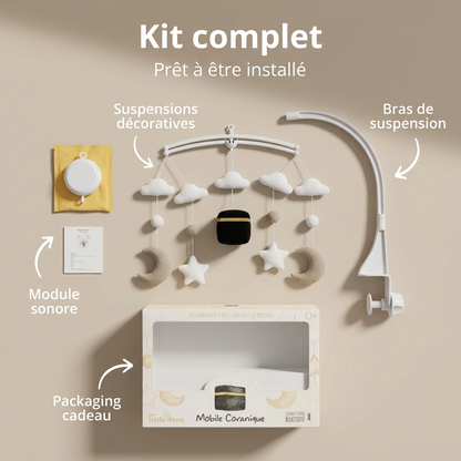 Mobile coranique bébé kaaba pour berceau