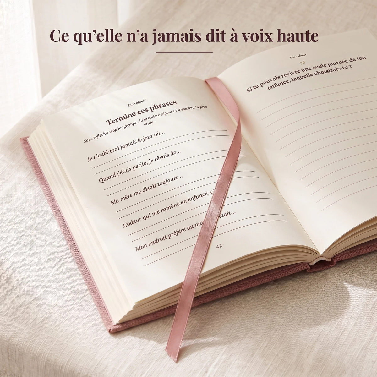 La page Termine ces phrases du journal Oumi