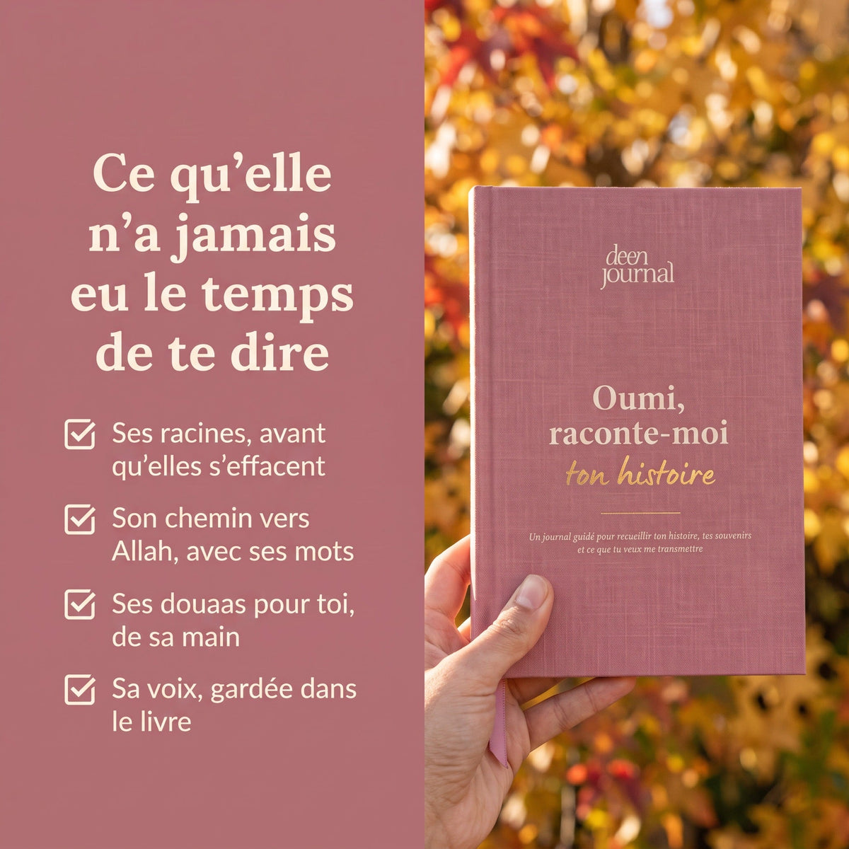 Ce qu'elle n'a jamais eu le temps de te dire : les bénéfices du journal Oumi