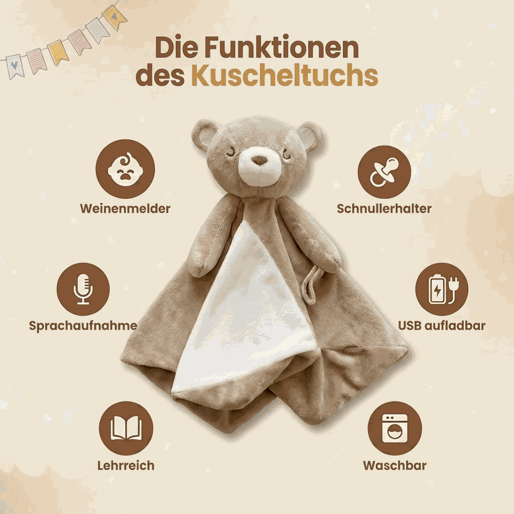 Little Deen - Interaktives Koran-Kuscheltuch