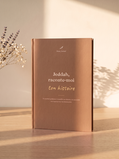 Journal guidé Jeddah, raconte-moi ton histoire