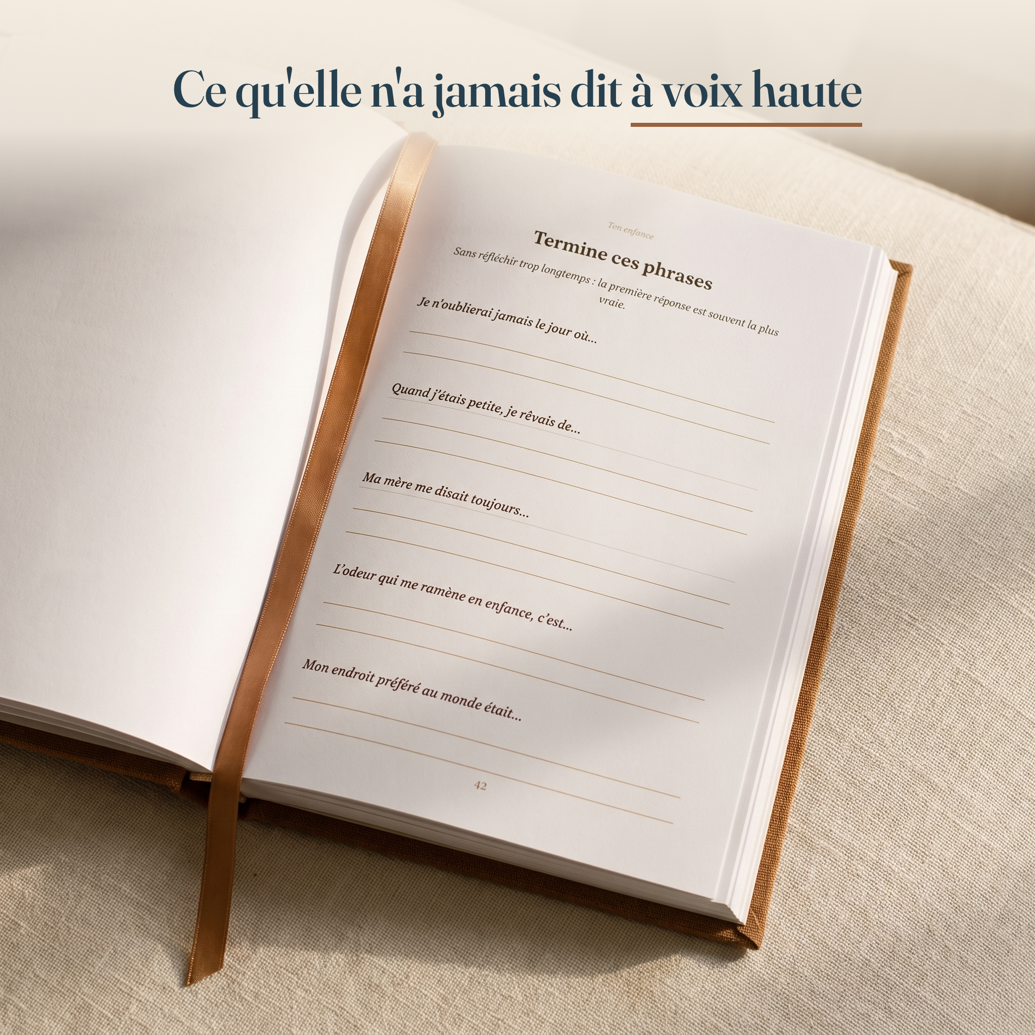 Journal guidé Jeddah, raconte-moi ton histoire
