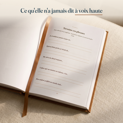 Journal guidé Jeddah, raconte-moi ton histoire