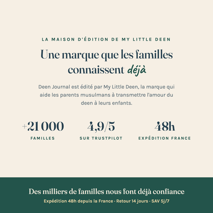 Journal guidé Jeddi, raconte-moi ton histoire