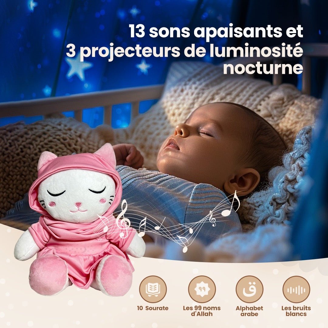 Little Mimi - Peluche Veilleuse coranique - Édition limitée - My Little Deen