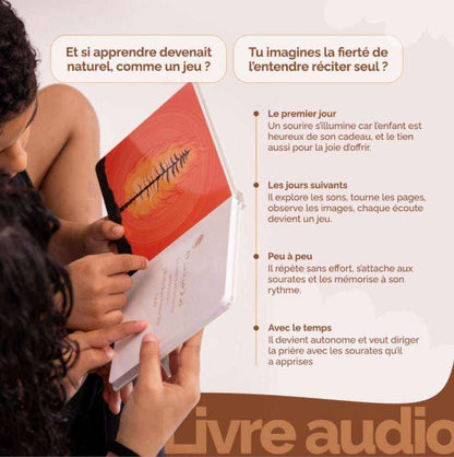 Livre sonore Mes Premières Sourates, page intérieure