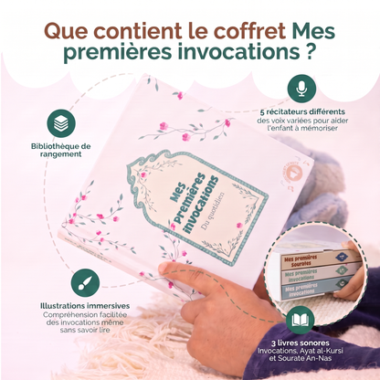 Pack 6 livres sonores : coffret Mes premières invocations