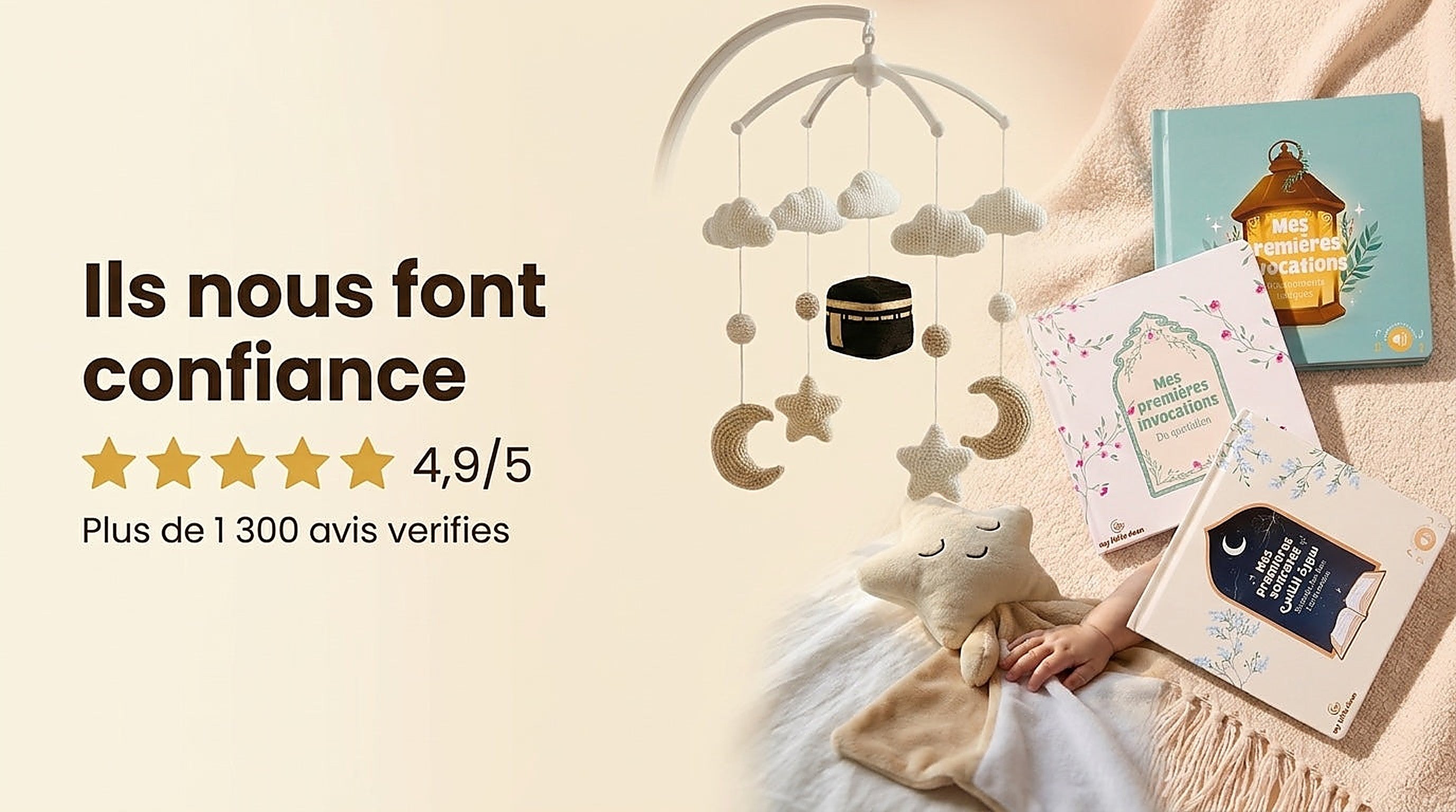 Vos avis clients My Little Deen : mobile coranique, livres sonores et doudou